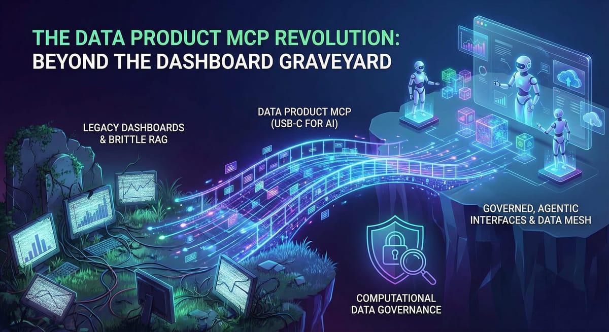 The Death of Dashboards: How 'Data Product MCP' Turns Your Enterprise into a Conversation
